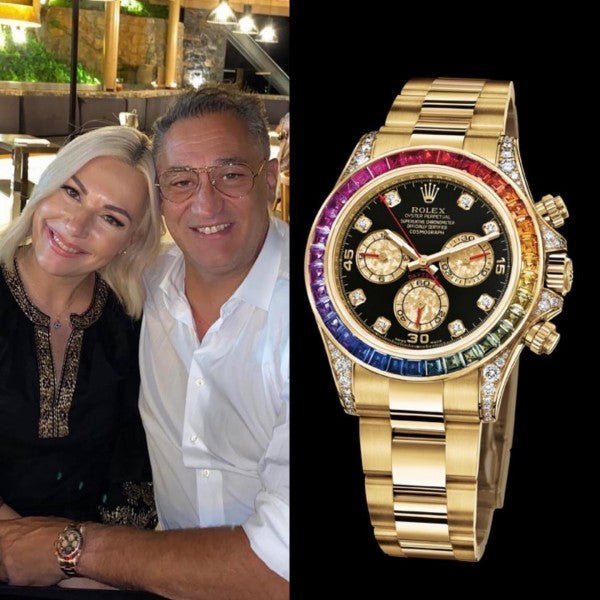 Rolex Daytona Diamond Rainbow Gold  TOP PRIMIUM QUALITY WATCH