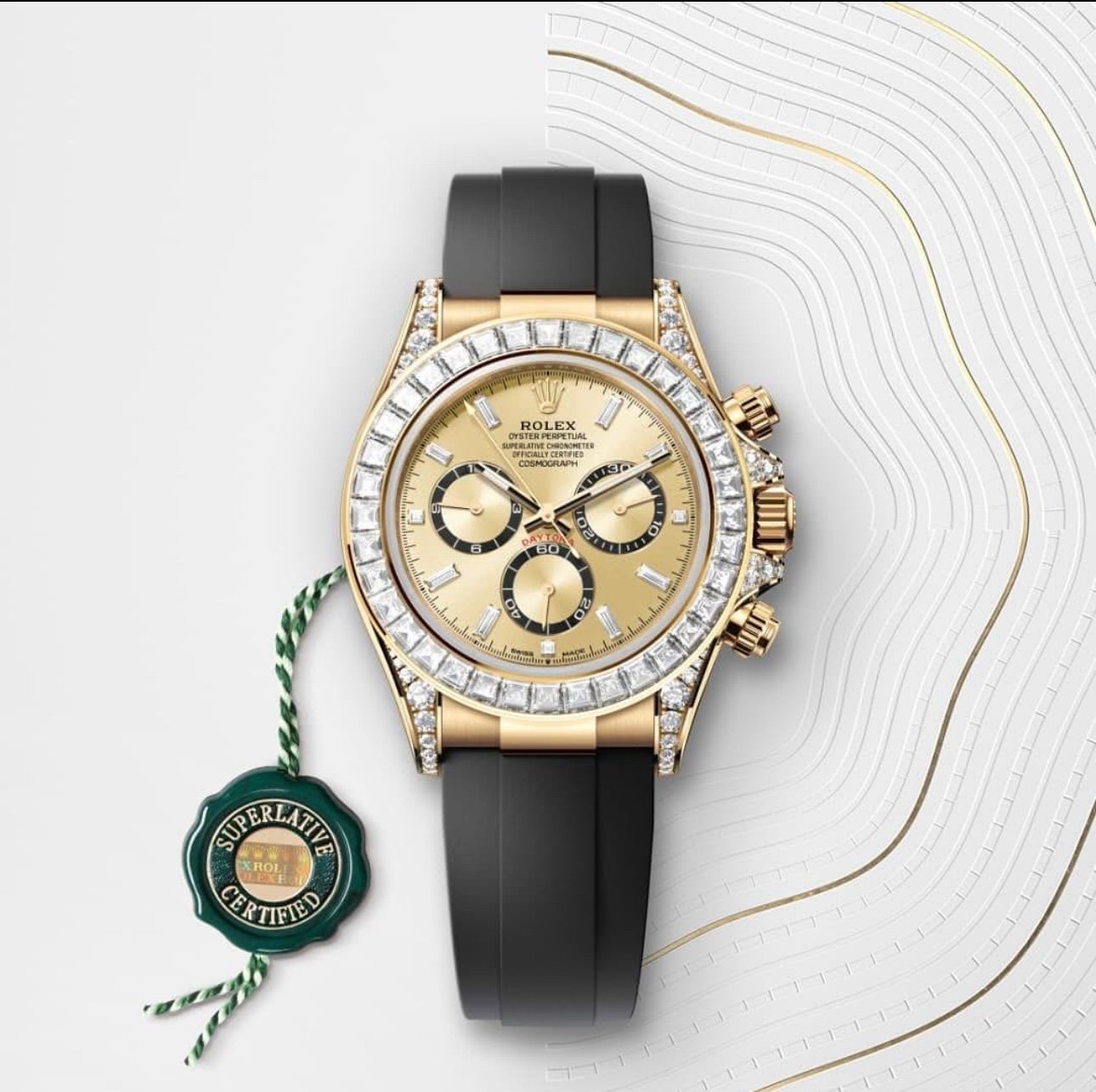 Rolex Daytona Diamond Oyster Flex